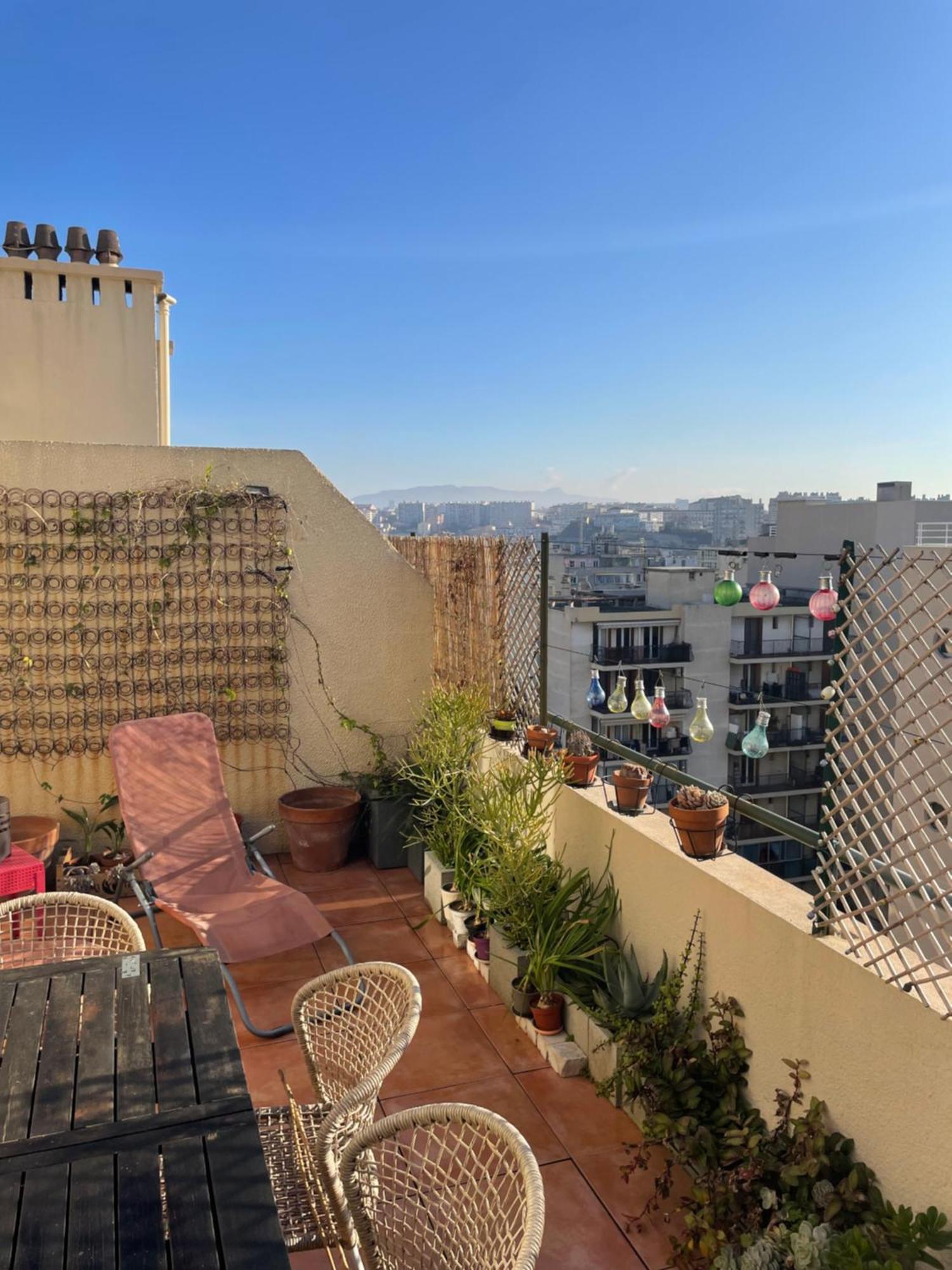 4 Personnes Appart 60 M2 Terrasse 35M2 Sejour Sud 2 Vraies Chambres Gare Saint-Charles Universite Marsilya Dış mekan fotoğraf